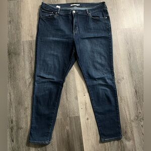 Levi’s 721 high rise skinny 18W - Dark Wash
